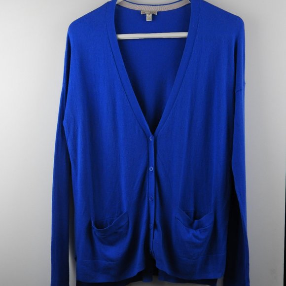 Blue Gap Long Cardigan - Small - Picture 1 of 4